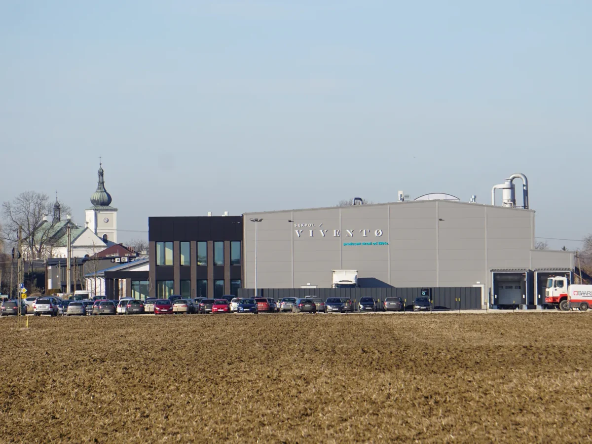 VIVENTO, Gręboszów - Etap II: showroom i magazyn